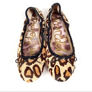 Sam Edelman Animal Print Flats